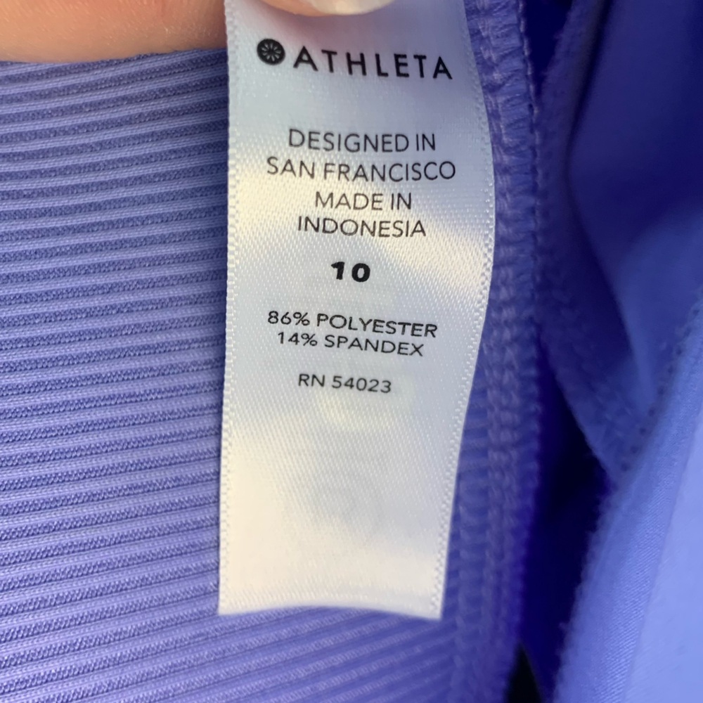 Athleta Brooklyn Mid Rise Featherweight Ankle Trousers, size 10 - Picture 9 of 14